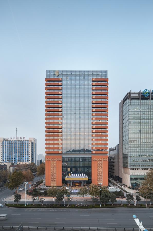 Jinan Luxury Blue Horizon Hotel Exterior photo