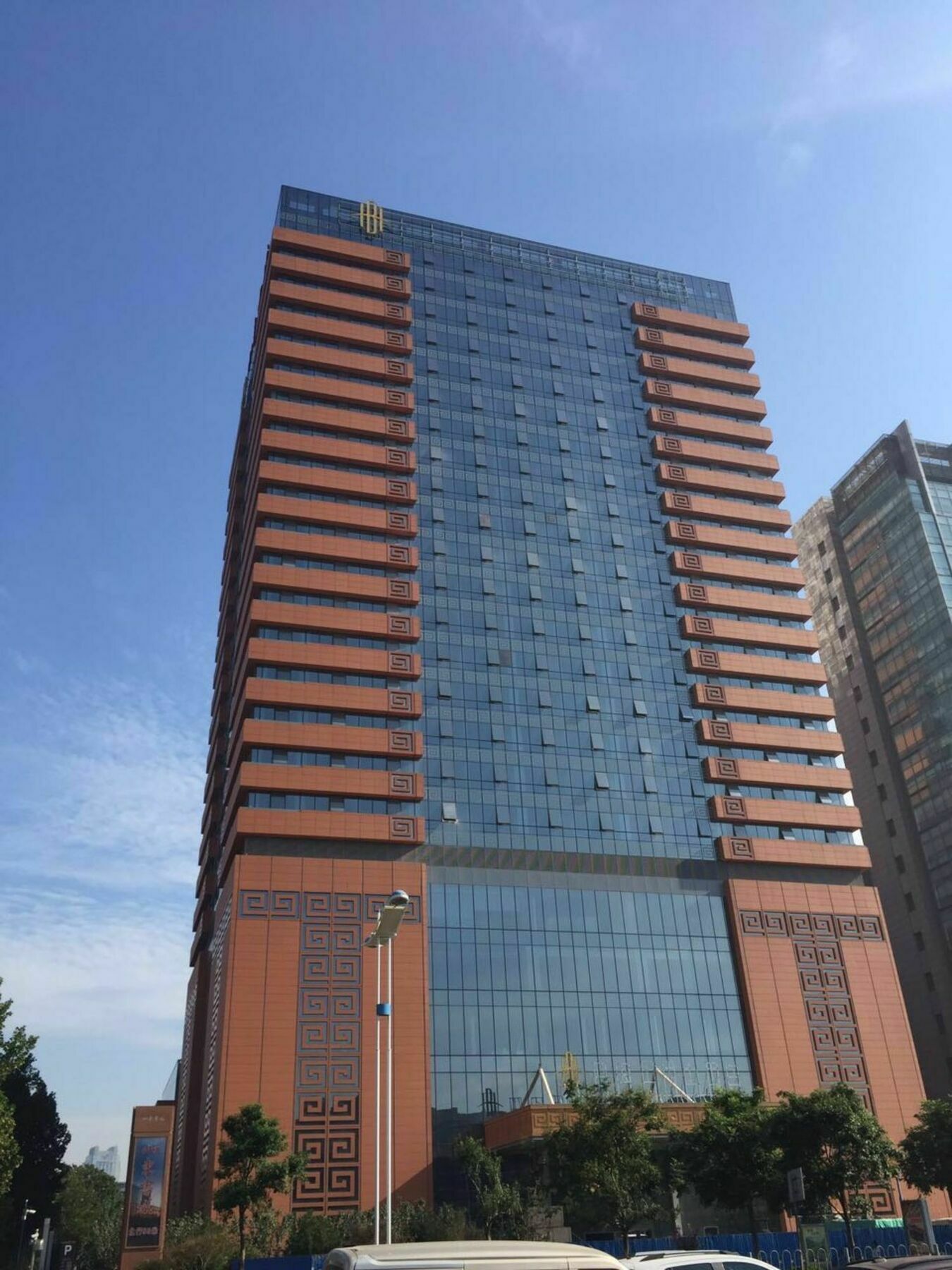 Jinan Luxury Blue Horizon Hotel Exterior photo